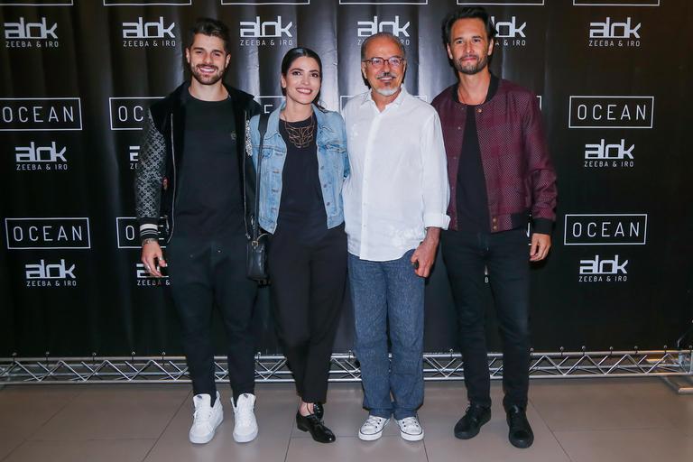 Rodrigo Santoro vai à avant-première do novo clipe de Alok