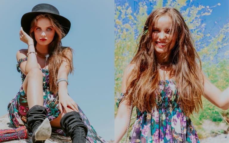 Giovanna Chaves faz viagem para Califórnia