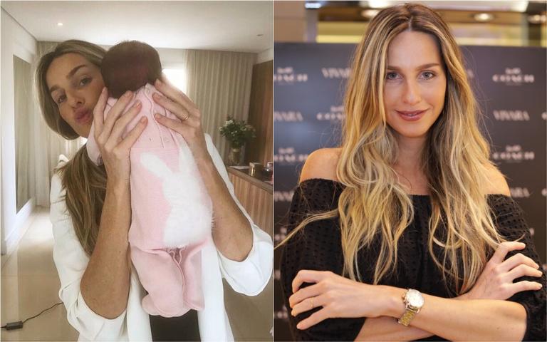 Mamãe de primeira viagem, Mariana Weickert vai a evento em São Paulo