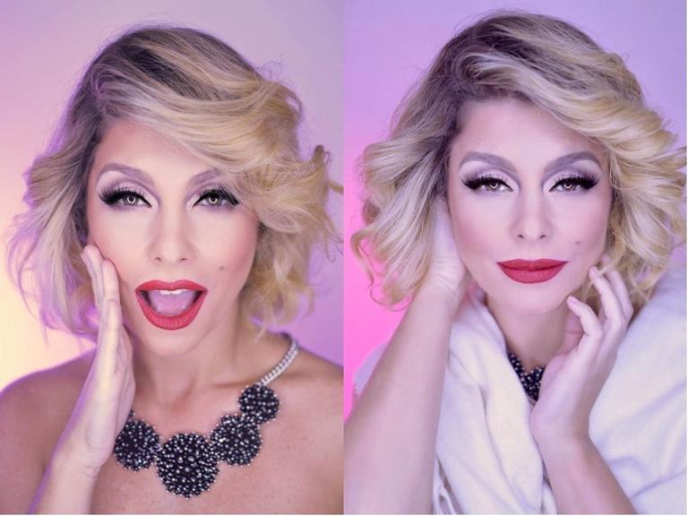 Adivinha quem é? Bárbara Borges se transforma em diva do cinema