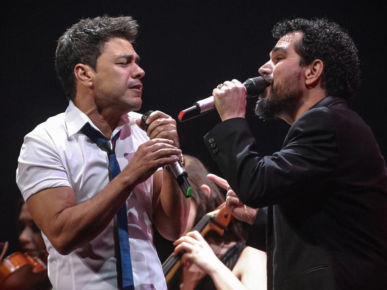 Zezé di Camargo e Luciano anunciam show especial para o Dia dos Namorados