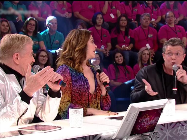 Boninho e Miguel Falabella se estranham e causam climão no ‘Show dos Famosos’