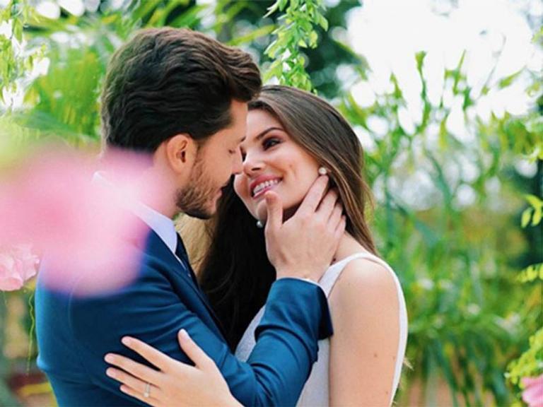 Camila Queiroz mostra vídeo do casamento com Klebber Toledo