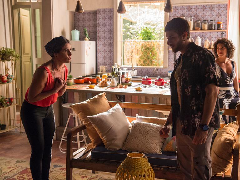 Segundo Sol: Luzia revela toda a verdade para Ícaro