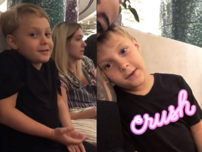 Davi Lucca, filho de Neymar, desembarca na Rússia e é paparicado pela titia, Rafaella Santos