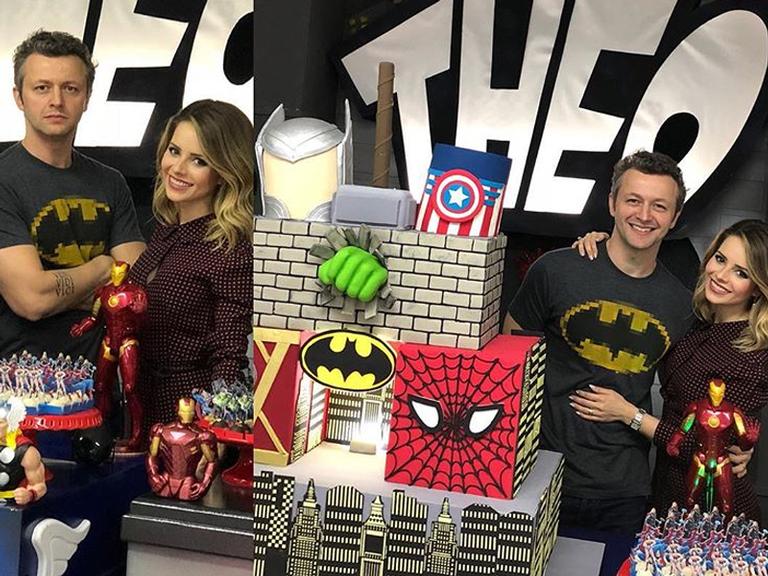 Sandy e Lucas Lima reúnem a família para comemorar os quatro anos de Theo
