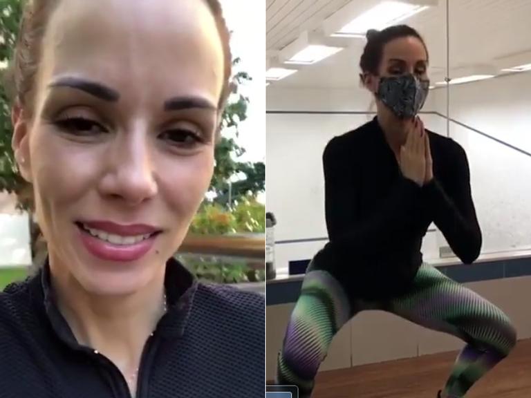 Ana Furtado se pronuncia após fãs se preocuparem com sua rotina na academia