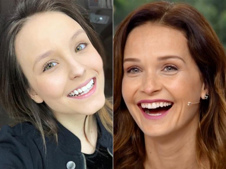 Mãe de Larissa Manoela se impressiona com semelhança entre a filha e Fernanda Rodrigues