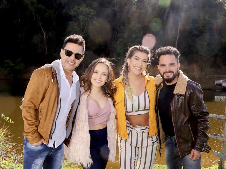 Larissa Manoela grava novo clipe da dupla Zezé Di Camargo e Luciano