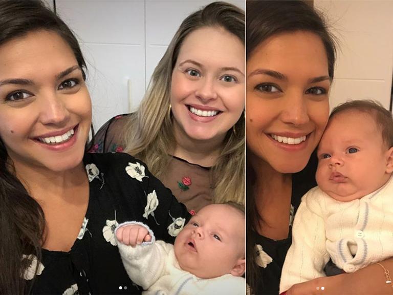 Thais Fersoza visita Valentim pela primeira vez: ‘Muito amor’