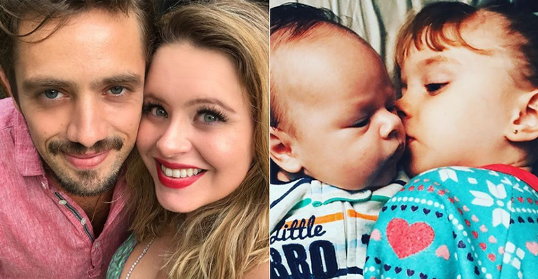 Rafael Cardoso e Mariana Bridi contam por que congelaram células tronco do nascimento dos filhos