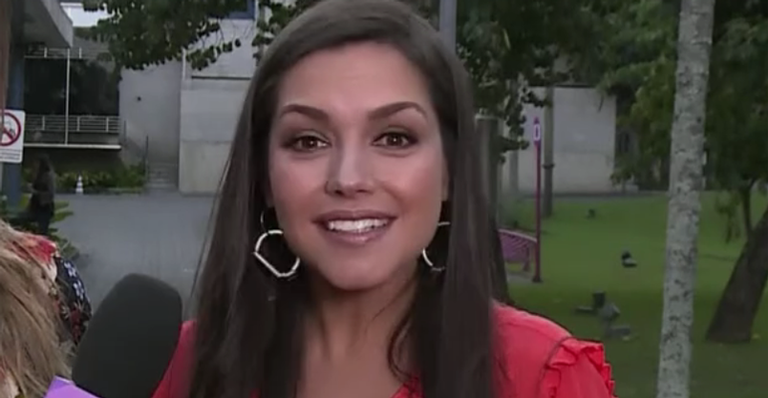 Após quase 15 anos, Thais Fersoza reaparece na TV Globo e brinca: ”Reconhecendo os lugares”