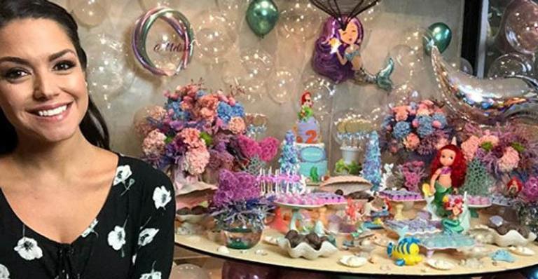 Filha de Thais Fersoza surge linda em seu look de aniversário
