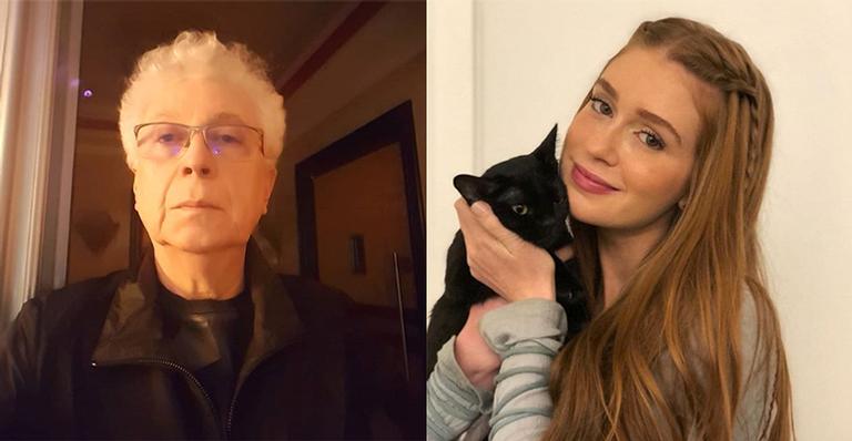 Aguinaldo Silva acaba com o mistério sobre o cabelo de Marina Ruy Barbosa