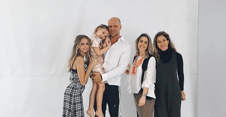 Separado, Fernando Scherer faz ensaio fotográfico com as filhas