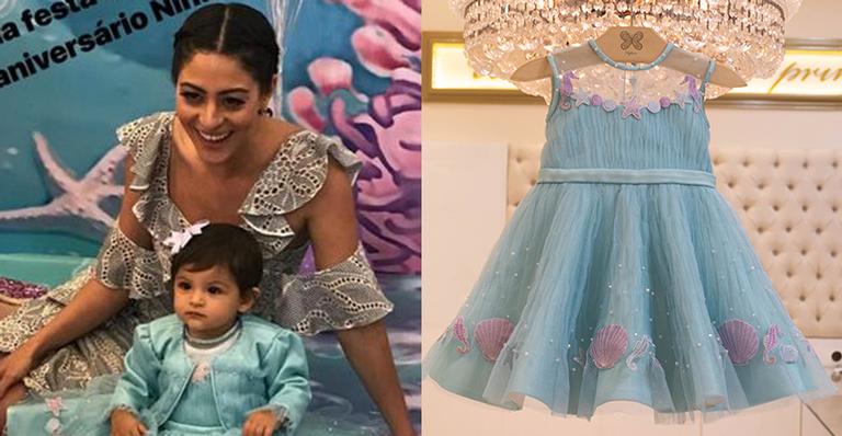 Veja detalhes do look da filha de Carol Castro na festa de 1 ano
