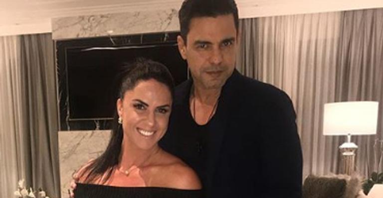 Graciele Lacerda diz que foi enviada a Terra com o objetivo de fazer Zezé di Camargo feliz