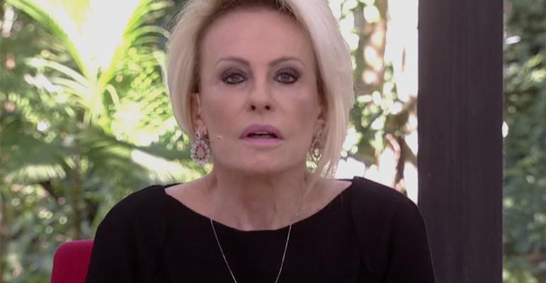 Ana Maria Braga quebra o protocolo e vai às lágrimas ao homenagear funcionário morto em tragédia