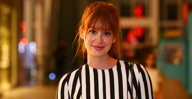 Marina Ruy Barbosa mostra a obra em seu closet imenso e revela que terá até camarim na casa nova