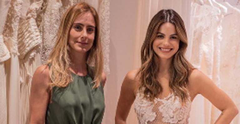 Sthefany Brito mostra detalhes de seu vestido de noiva
