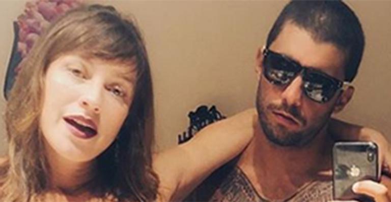 Marido de Luana Piovani aparece nu em foto ao lado da atriz e causa polêmica