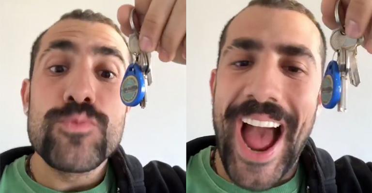 Kaysar aluga apartamento para receber a família no Brasil