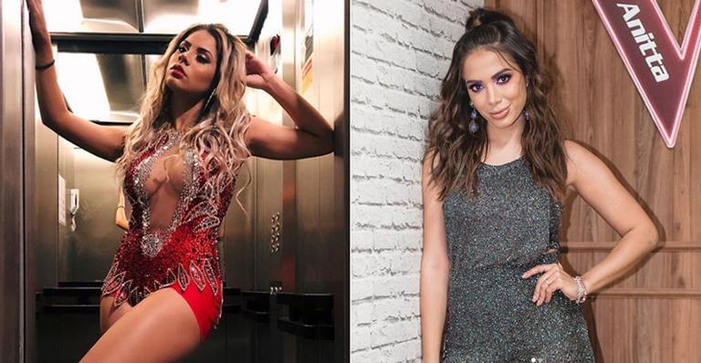 Após boatos de rivalidade, Lexa ganha elogio de Anitta nas redes sociais e fãs deliram