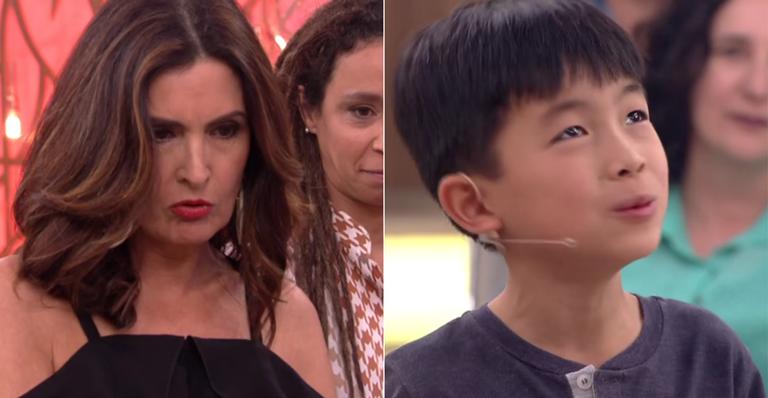 Fátima Bernardes dá resposta sincera para menino no ‘Encontro’ e deixa fãs confusos
