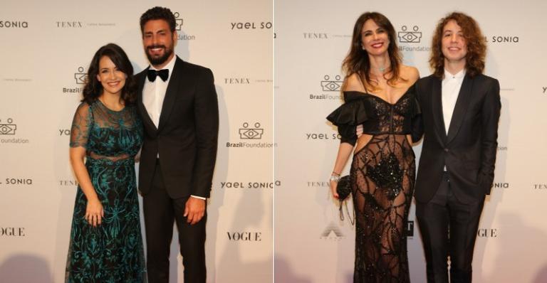 Cauã Reymond é mestre de cerimônias no BrazilFoundation, em NY