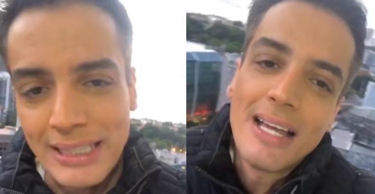 Leo Dias se afasta das redes sociais durante tratamento e desabafa: ”Estou com medo”
