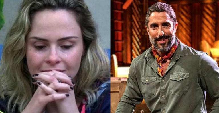 A Fazenda: Ana Paula Renault chora e critica Marcos Mion após brincadeira