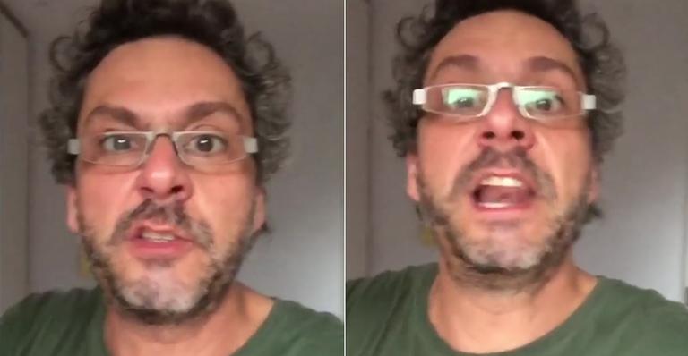 Alexandre Nero publica vídeo irônico e divide fãs: ”Mulher que se preza, não se preza a uma coisa dessa”