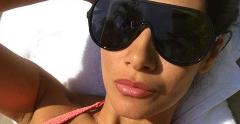 Cuidando da saúde, Simaria aproveita dia de sol e coloca o biquíni: ”Vitamina D”