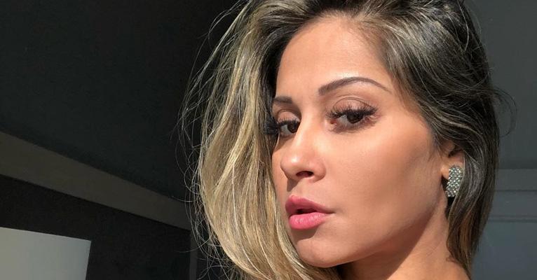 Grávida de 9 meses e andando de salto, Mayra Cardi alfineta quem não tem disposição