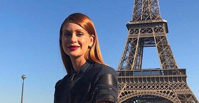 Após passar a tesoura, Marina Ruy Barbosa doa cabelo novo corte para novela