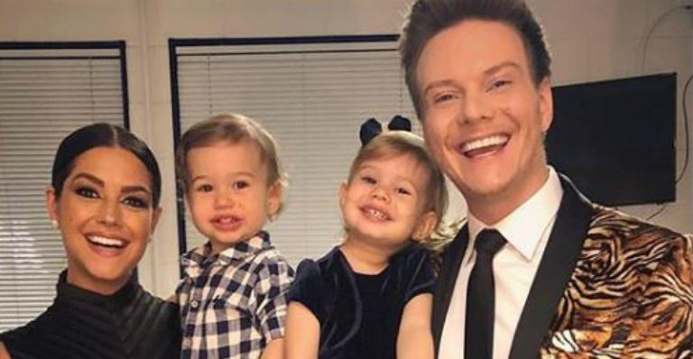 Thais Fersoza e Michel Teló aproveitam dia de folga para curtir os filhos: “Melhor parte da vida”