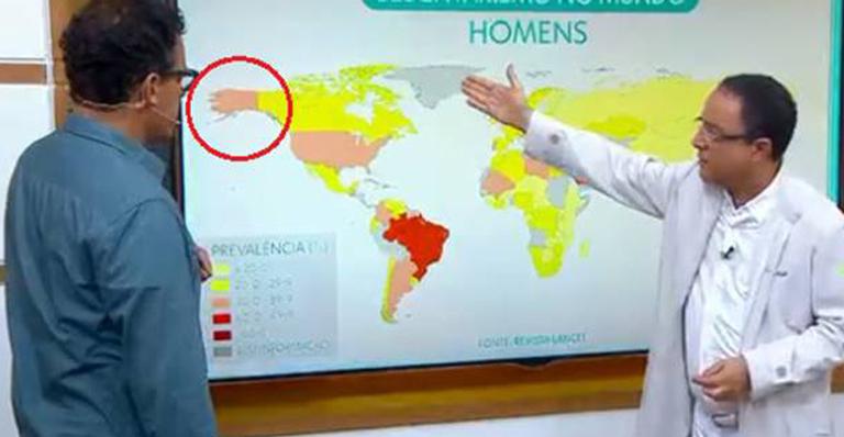 Médico do ‘Bem-Estar’ comete gafe, é corrigido e reclama ao vivo de jaleco: ”Fui obrigado”