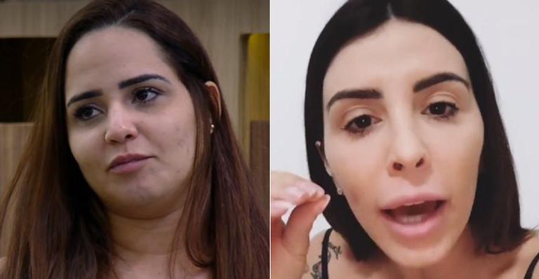 A Fazenda: Aos berros, mulher de jogador de futebol detona Perlla após insinuações: ”Falsa, sem caráter”