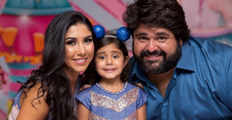 Fabiano, da dupla com César Menotti, celebra aniversário da filha, Júlia