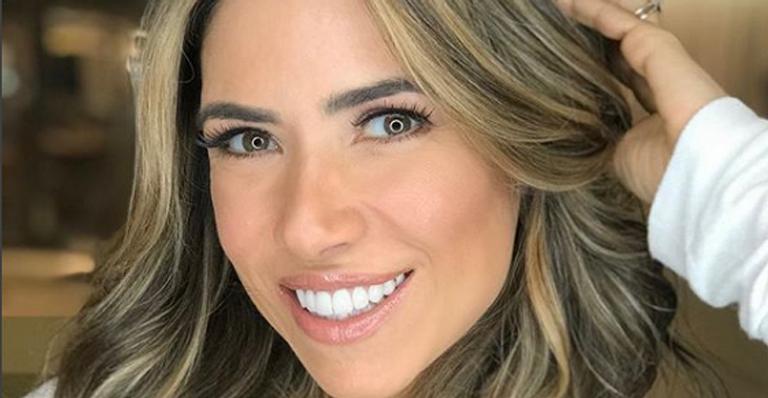 Patrícia Abravanel reúne os dois filhos e o marido em foto rara e comemora: ”Reflete muito meu momento”