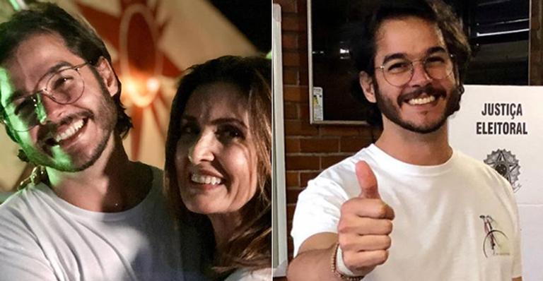 Fátima Bernardes emociona fãs ao comemorar eleição do namorado, Túlio Gadêlha