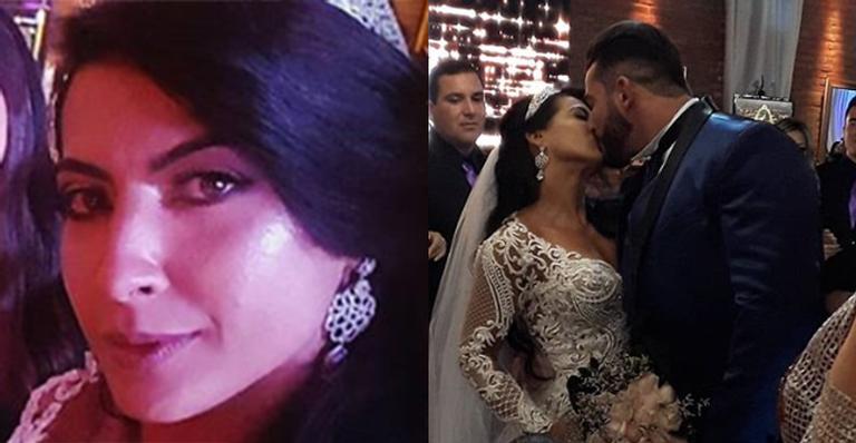 Ex-BBB Priscila Pires se casa com bonitão em cerimônia marcada pela ousadia