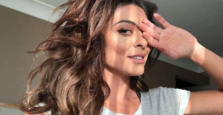 Juliana Paes empina o bumbum em foto de biquíni e leva famosas ao delírio: ”Quase morri”