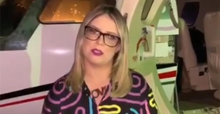 Marília Mendonça vive momentos de tensão e aparece abatida após voo sofrer pane