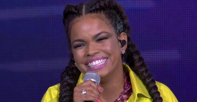 Jeniffer Nascimento surta com recado de Xuxa antes da final do Popstar