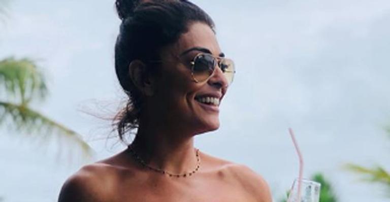 Juliana Paes mostra foto da família reunida em dia de recordação