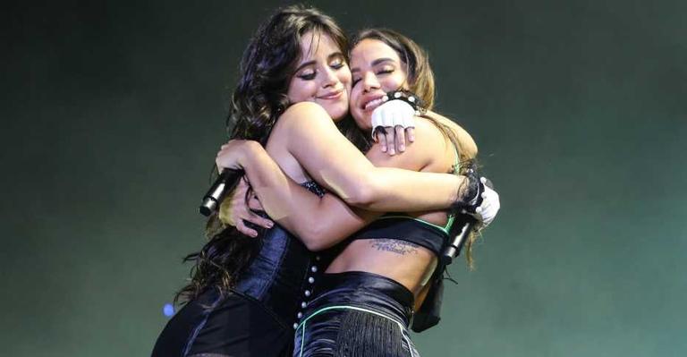 Após cantar com Camila Cabello, Anitta recebe homenagem da ex-integrante do Fifth Harmony