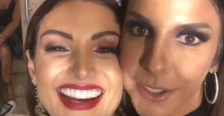 Ivete Sangalo posa com Patrícia Poeta e entrega clima de paquera: ”Arrasando corações”