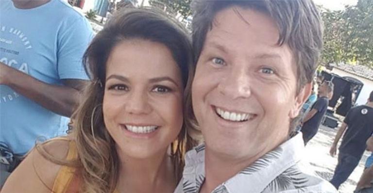 Nivea Stelmann começa a gravar novela com seu ex-marido, Mario Frias