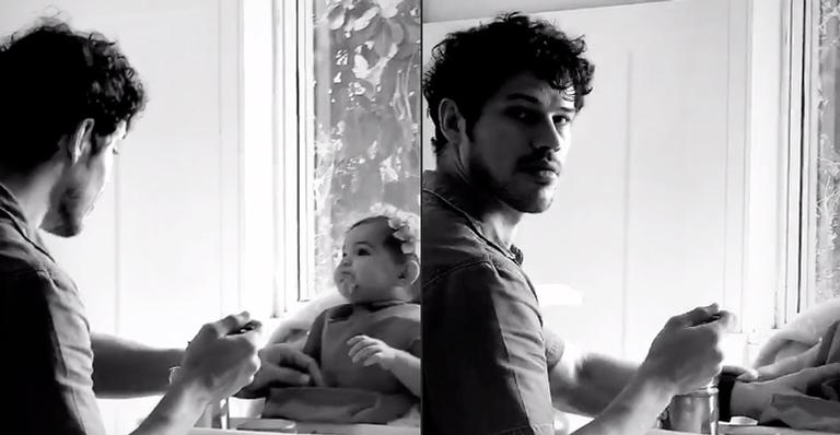 Débora Nascimento emociona fãs ao flagrar momento fofo de José Loreto com a filha Bella